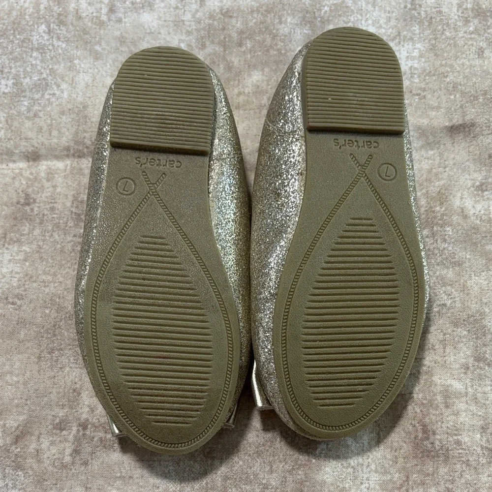Carter's Sparkly Gold Kids Dress Shoes